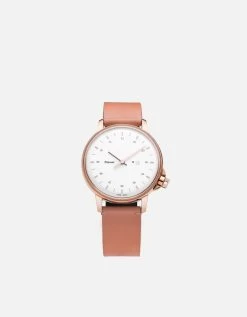 M12 Swiss Rose|White Salmon Leather