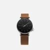 M12 Stainless|Black On Two-Piece Leather Strap, Sahara