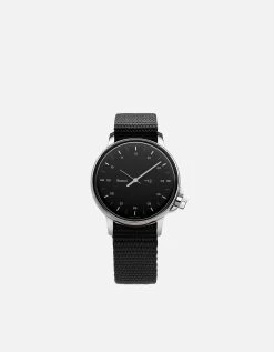 M12 Stainless Steel|Black On Black Nylon