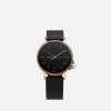 M12 Swiss Rose|Black Asphalt Leather 2 M12 Swiss Rose|Black Asphalt Leather -Online Fashion Accessories 106 0014 color asphalt 01