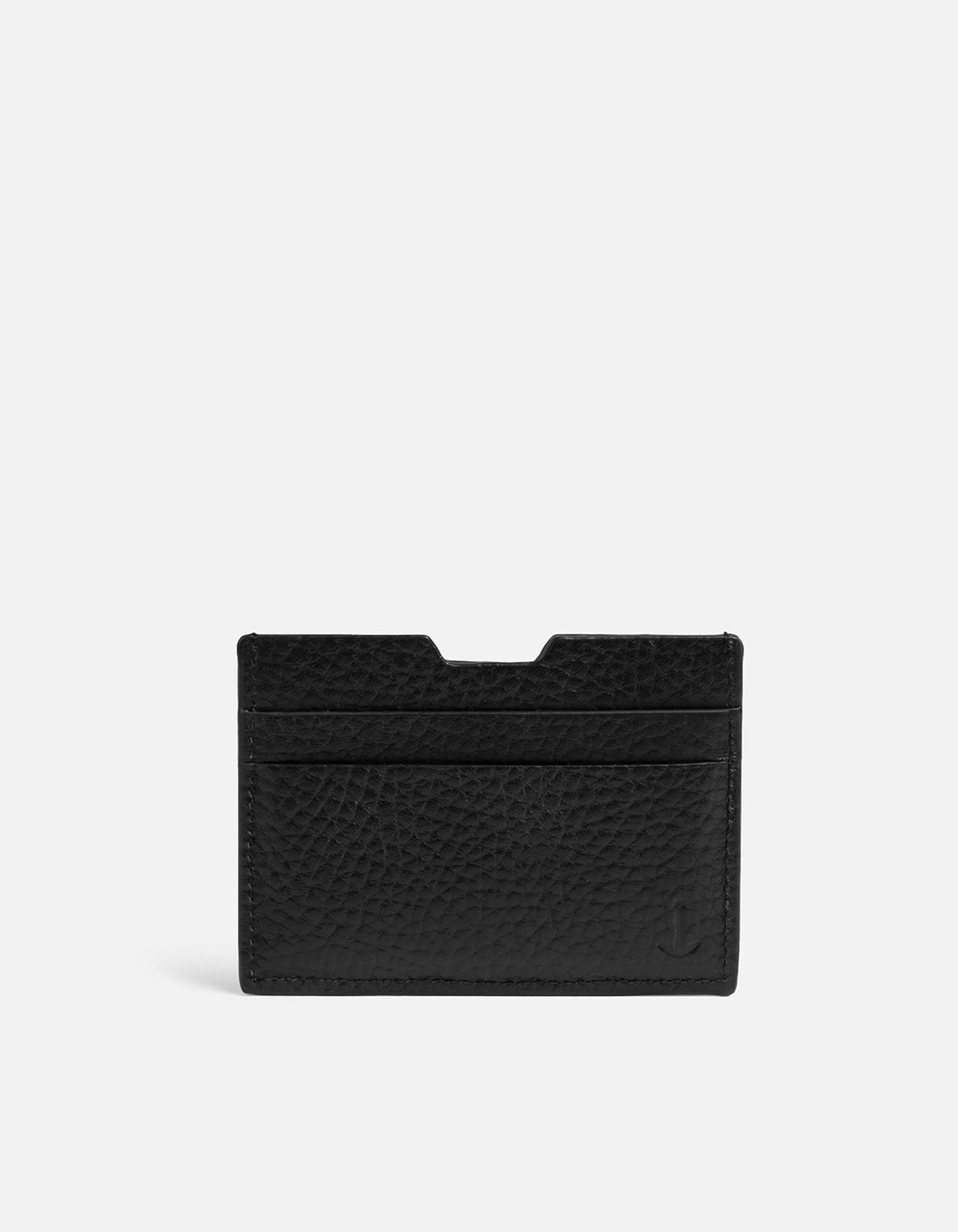 Modern Cardholder, Textured Black 4 Modern Cardholder, Textured Black - Image 2