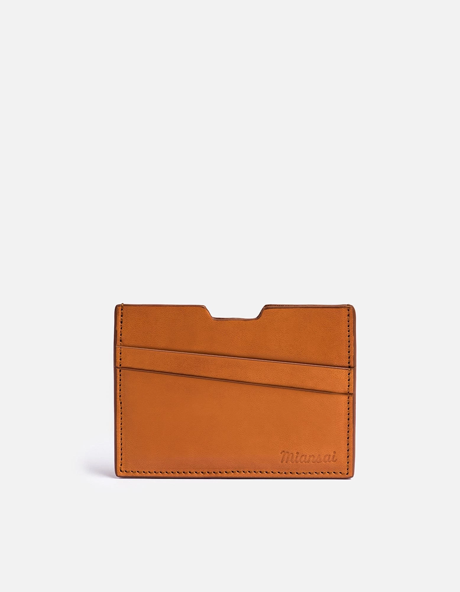 Modern Cardholder, Vintage Cognac 3 Modern Cardholder, Vintage Cognac