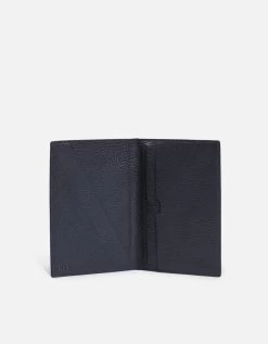 Modern Passport Wallet, Textured Navy -Online Fashion Accessories 108 0007 color texturednavy 03