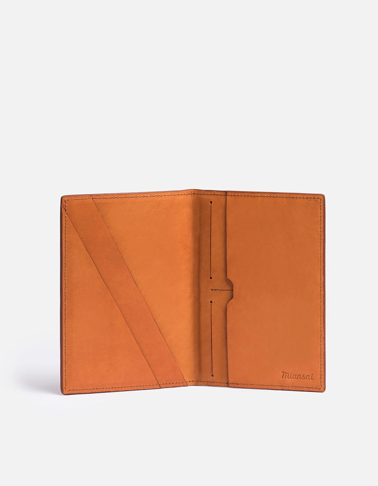 Modern Passport Wallet, Vintage Cognac - Image 2