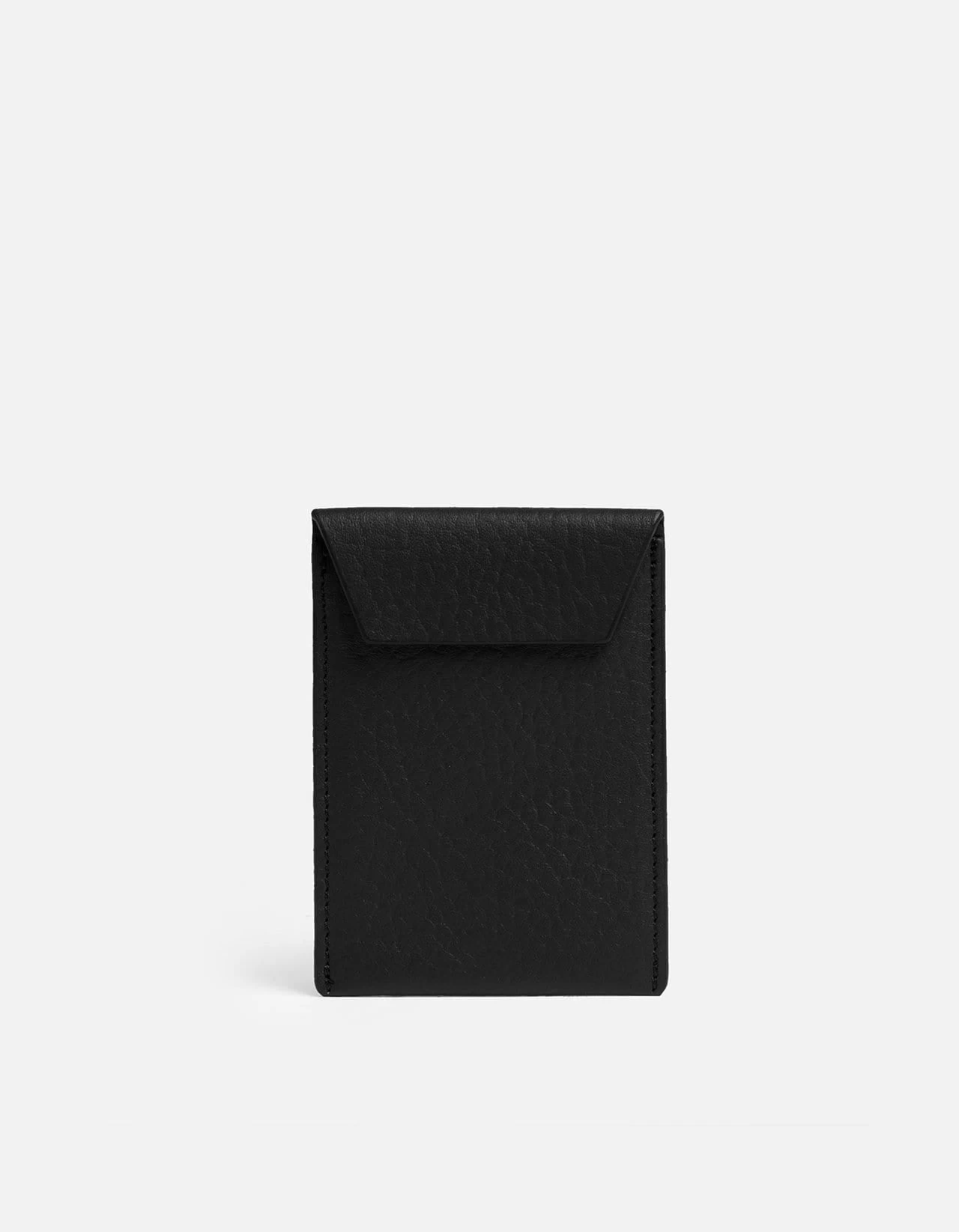 Envelope Wallet, Textured Black 3 Envelope Wallet, Textured Black