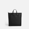 Slim Tote, Textured Black -Online Fashion Accessories 120 0022 color black 01