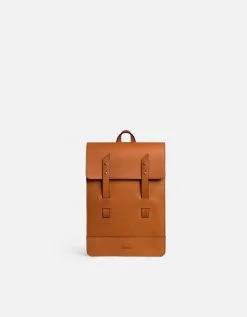 Mini Harbour Rucksack, Vintage Cognac