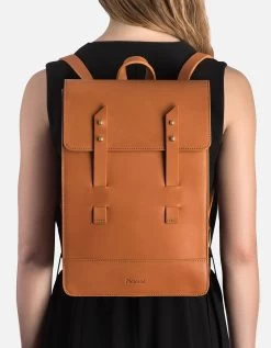 Mini Harbour Rucksack, Vintage Cognac 9 Mini Harbour Rucksack, Vintage Cognac -Online Fashion Accessories 120 0024 color vintagecognac 04
